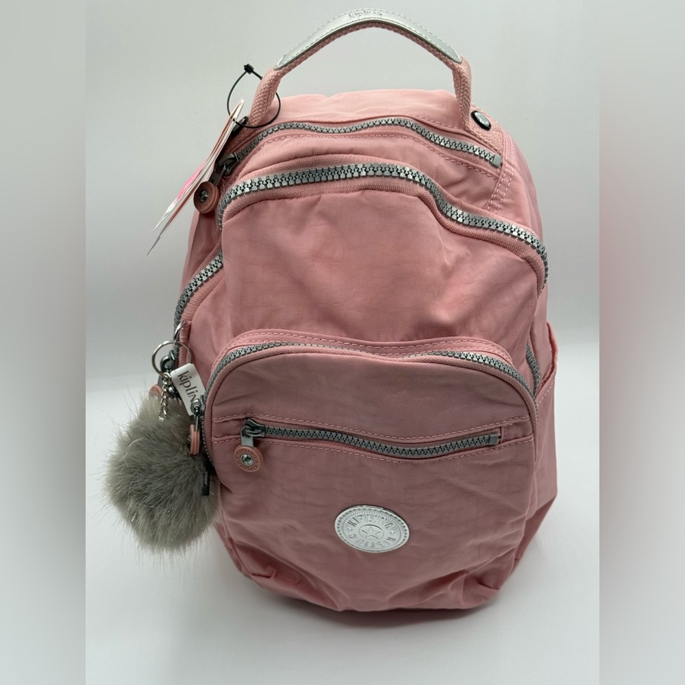 Kipling Seoul Small Tablet Backpack Bridal Rose - Picture 14 of 17